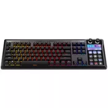 Corsair Galleon 100 SD Πληκτρολόγιο Gaming, Full-Size, ενσωματωμένο Stream Deck, Hot-Swap, DE - Μαύρο