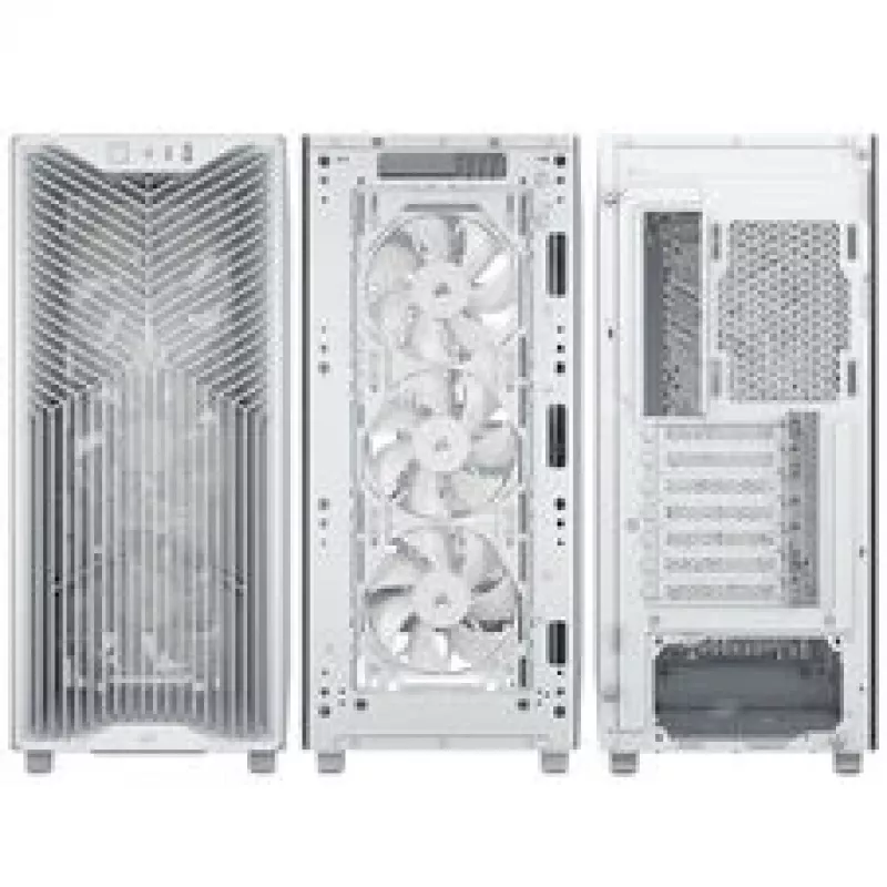 Corsair 3200D RS Κουτί PC, Midi-Tower, ATX, Tempered Glass - Λευκό