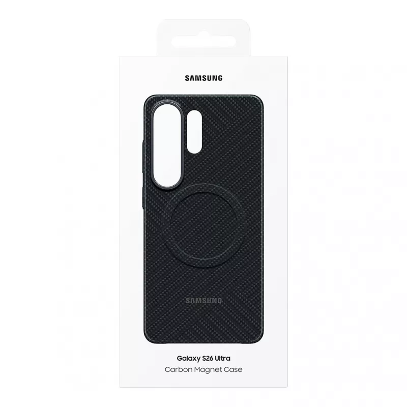 SAMSUNG Θήκη Carbon Magnet για Galaxy S26 Ultra μαύρο (EF-KS948SNEGWW)