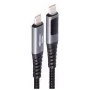 Καλώδιο USB-C σε USB-C ShiverPeaks BS14-59035 USB 2.0, 2 m, επαφές χρυσού, μαγνητικά θωρακισμένο, Μαύρο/Γκρι