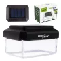GreenBlue Ηλιακός φωτιστήρας LED κήπου, 60x40mm, φακοειδές αμπαζούρ, 3200K, GB125 WW