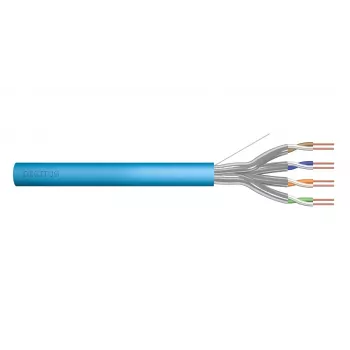 DIGITUS Cat.6A, U/FTP, Dca, AWG 23/1, LSOH, 50m, μπλε καλώδιο εγκατάστασης