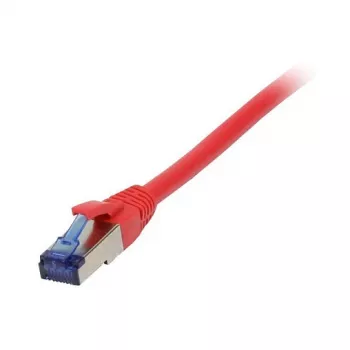 Synergy21 Καλώδιο patch RJ45, CAT6A 500 MHz, 1,5 m, Κόκκινο, S-STP(S/FTP), TPE/LSZH(Superflex), AWG26,