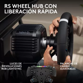 Logitech G RS50 System - Τιμόνι - Ενσύρματο