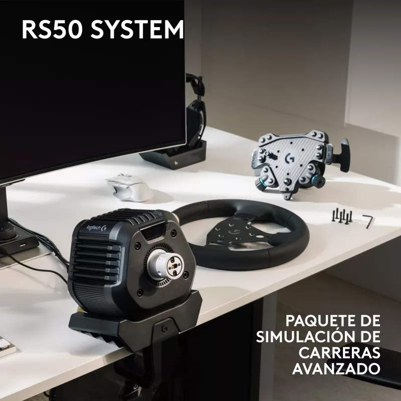 Logitech G RS50 System - Τιμόνι - Ενσύρματο