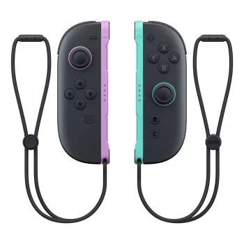 Nintendo Joy-Con 2 ζεύγος ανοιχτό μωβ/ανοιχτό πράσινο, gamepad, Nintendo Switch 2, κουμπί Home, αναλογικό/ψηφιακό, ασύρματο, Bluetooth