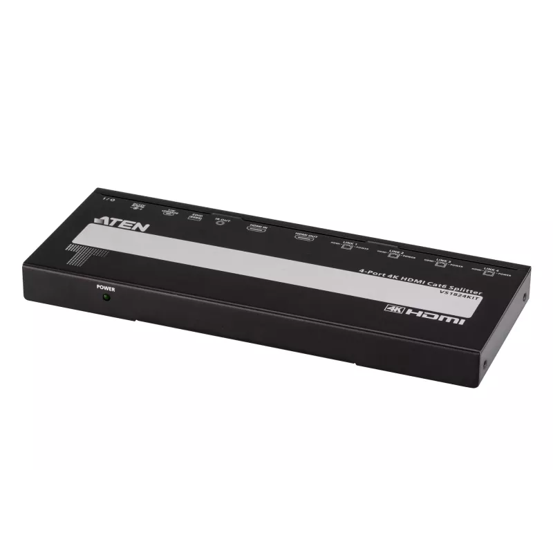 ATEN VS1824KIT Κιτ διαχωριστή HDMI 4K Cat 6 4 θυρών με 4 δέκτες