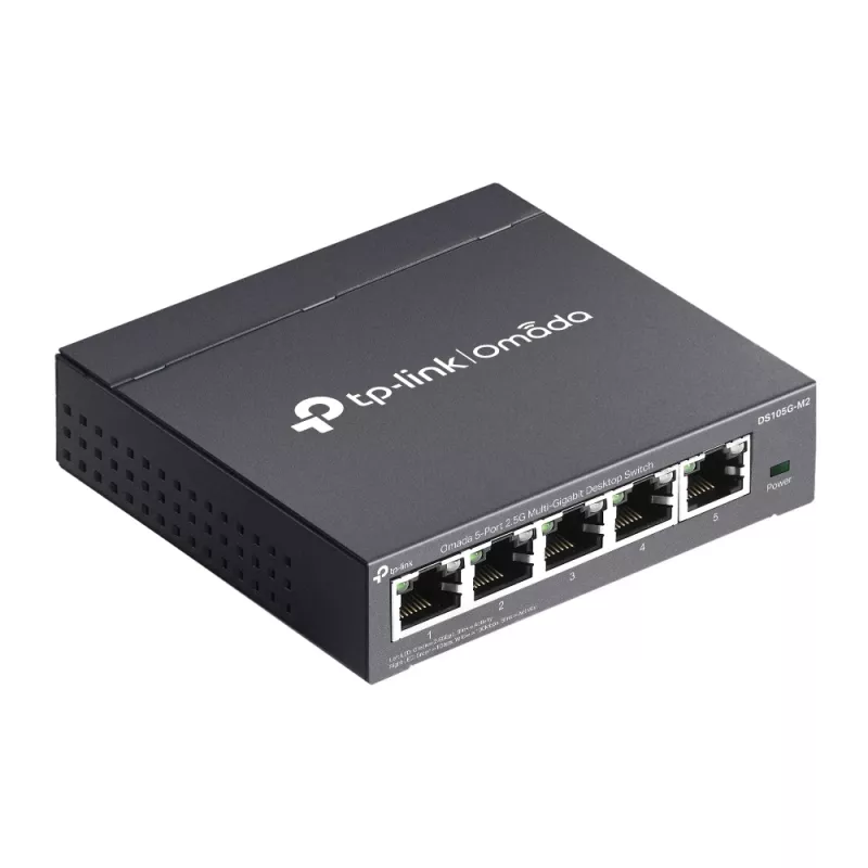 TP-Link Omada DS105G-M2 δικτυακό switch unmanaged 2.5G Ethernet (100/1000/2500) μαύρο