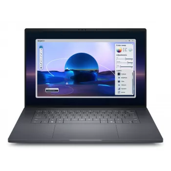 DELL Pro Max 16 Premium MA16250 Intel Core Ultra 7 265H Mobile Workstation 40,6 cm (16 ίντσες) Full HD+ 32 GB LPDDR5x-SDRAM 1 TB SSD NVIDIA RTX PRO 1000 Blackwell Wi-Fi 7 (802.11be) Windows 11 Pro Γερμανικά Μαύρο