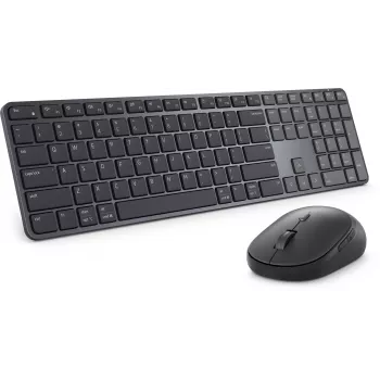 DELL Pro 7 λεπτό KM726 Πληκτρολόγιο Ποντίκι περιλαμβάνεται Home/Office RF Wireless + Bluetooth QWERTZ Γερμανικά Μαύρο
