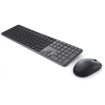 DELL Pro 7 λεπτό KM726 Πληκτρολόγιο Ποντίκι περιλαμβάνεται Home/Office RF Wireless + Bluetooth QWERTZ Γερμανικά Μαύρο