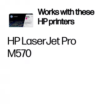 HP 507A ματζέντα γνήσιο τόνερ LaserJet
