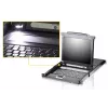 ATEN CL5708N κονσόλα rack 48,3 cm (19 inch) μαύρο 1U