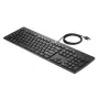 HP USB Business λεπτό πληκτρολόγιο, Full-Size (100%), ενσύρματο, USB, μαύρο