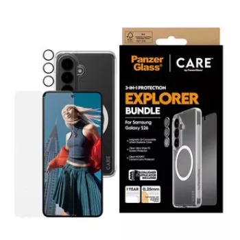 PanzerGlass CARE 3-in-1 Προστασία οθόνης για Samsung Galaxy S (2026) – PanzerGlass