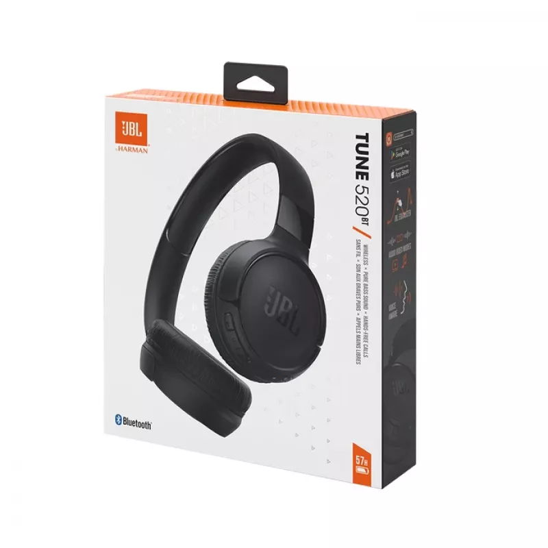 JBL Tune 520 BT Headset Ασύρματο Στεφάνη Κλήσεις/Μουσική USB Type-C Bluetooth Μαύρο
