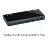 TP-Link UH720 USB 3.2 Gen 1 (3.1 Gen 1) Micro-B 5000 Mbit/s Μαύρο