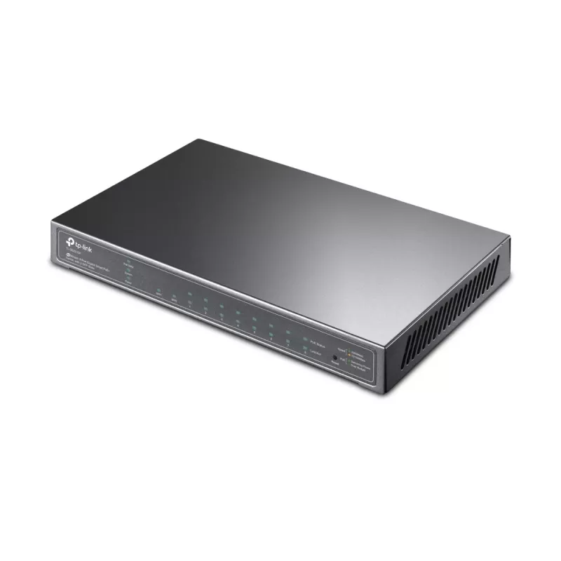 TP-Link JetStream 8-Port Gigabit Smart PoE+ Switch με 2 υποδοχές SFP