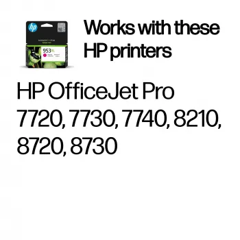 HP 953XL High Yield ματζέντα γνήσιο μελανοδοχείο
