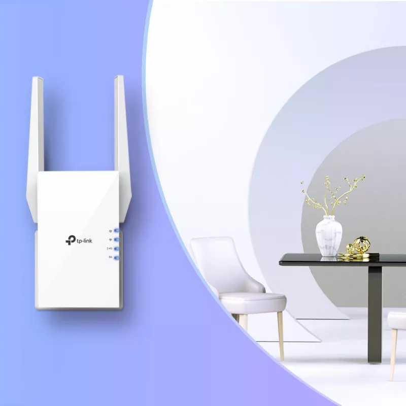 TP-Link RE505X επέκταση δικτύου πομπός και δέκτης δικτύου λευκό 10, 100, 1000 Mbit/s