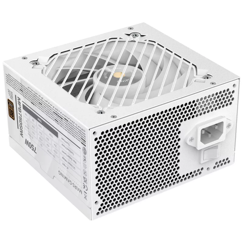Mars Gaming MPB750SIW τροφοδοτικό 750 W 24-pin ATX ATX λευκό