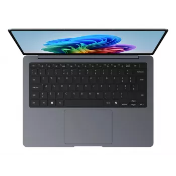 Samsung Galaxy Book6 Pro Copilot+ PC Intel Core Ultra 7 356H φορητός υπολογιστής 35.6 cm (14 ίντσες) οθόνη αφής WQXGA+ 32 GB LPDDR5x-SDRAM 1 TB SSD Wi-Fi 7 (802.11be) Windows 11 Pro γκρι