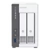 QNAP TS-216G NAS/διακομιστής αποθήκευσης Tower Cortex-A Cortex-A55 4 GB HDD λευκό