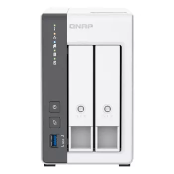 QNAP TS-216G NAS/διακομιστής αποθήκευσης Tower Cortex-A Cortex-A55 4 GB HDD λευκό