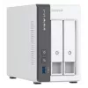 QNAP TS-216G NAS/διακομιστής αποθήκευσης Tower Cortex-A Cortex-A55 4 GB HDD λευκό