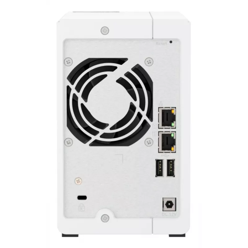 QNAP TS-216G NAS/διακομιστής αποθήκευσης Tower Cortex-A Cortex-A55 4 GB HDD λευκό
