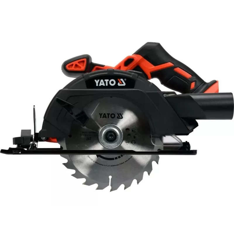 YATO ΔΙΣΚΟΠΡΙΟΝΟ 165 mm 18 V ΧΩΡΙΣ ΜΠΑΤΑΡΙΕΣ ΚΑΙ ΦΟΡΤΙΣΤΗ