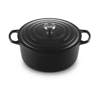 Le Creuset Signature Στρογγυλή Dutch Oven 8,1 l Μαύρο 30 cm