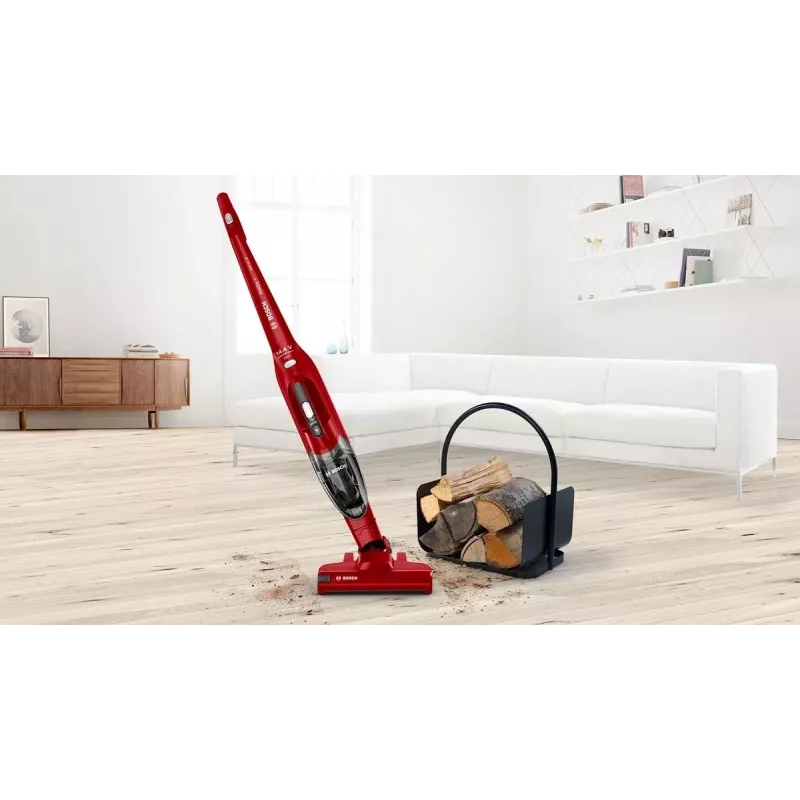 Bosch Series 2 BBHF214R 2-in-1 Επαναφορτιζόμενη σκούπα Κόκκινο