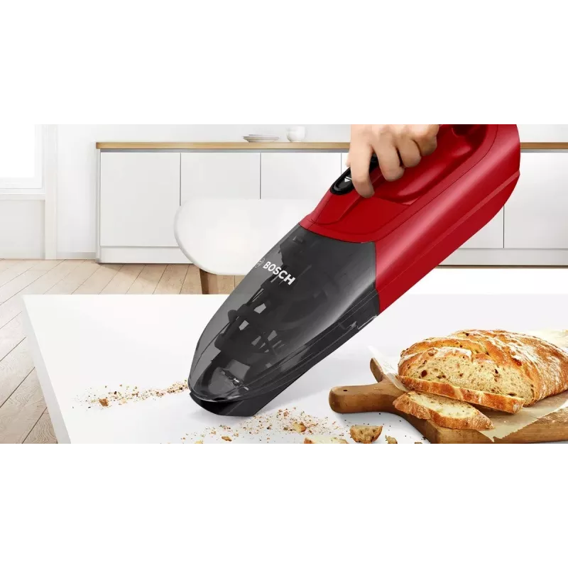Bosch Series 2 BBHF214R 2-in-1 Επαναφορτιζόμενη σκούπα Κόκκινο