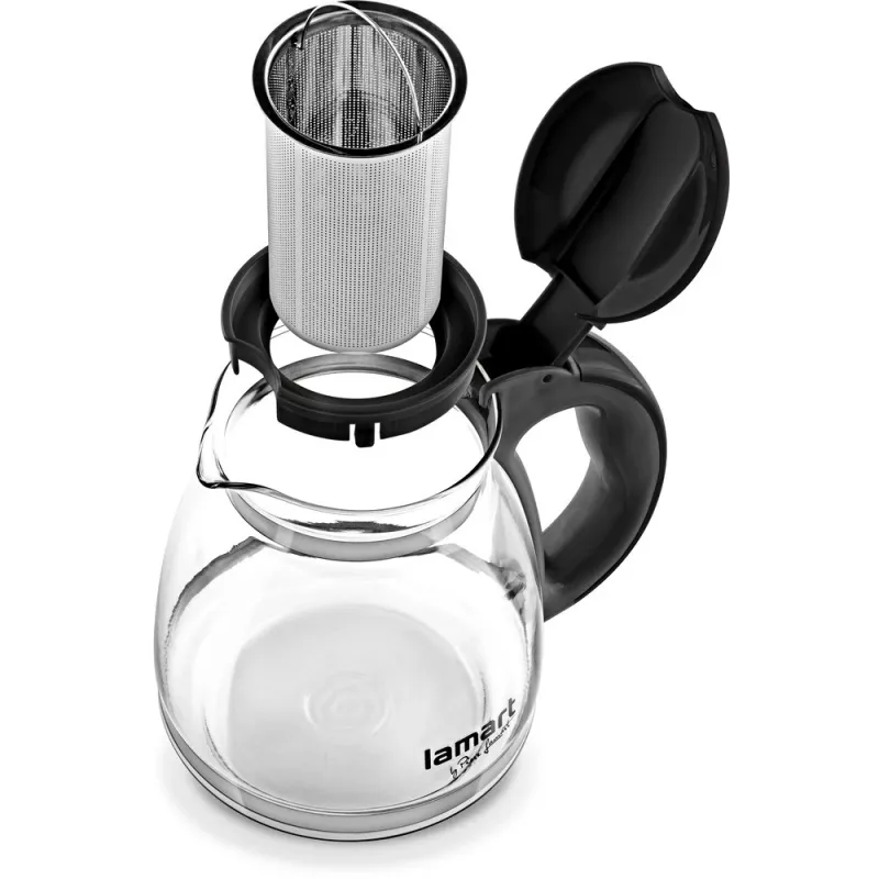 Κανάτα LT7027 μαύρη 1,5 L