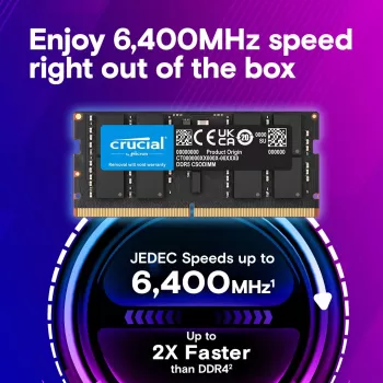 Μνήμη notebook DDR5 CSODIMM 32GB (1*32GB)/6400 CL52