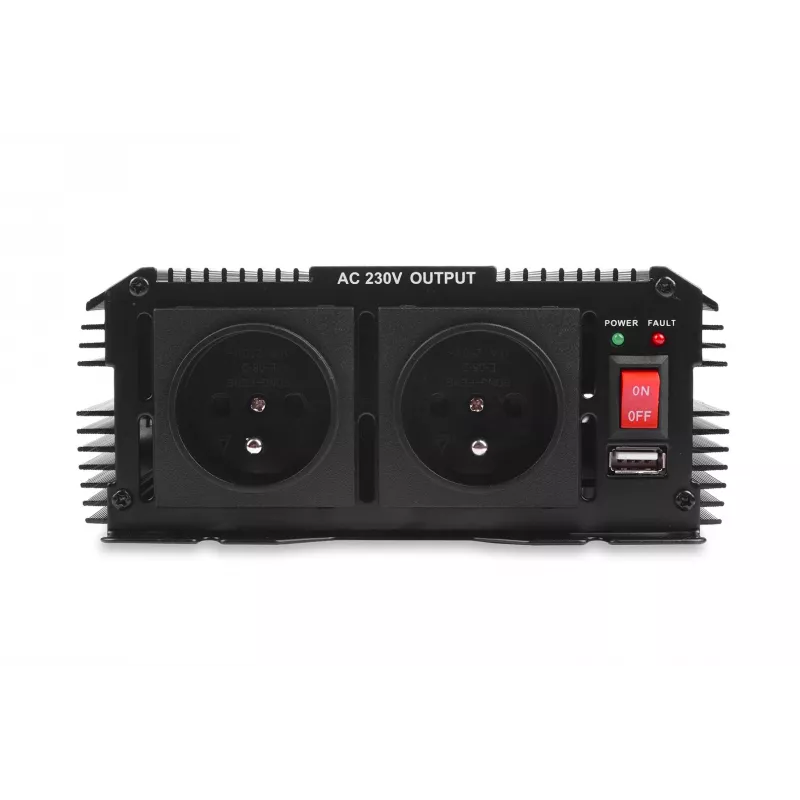Μετατροπέας τάσης Volt 800/1200W 24V σε 230V Μοντέλο 20039