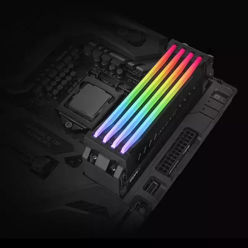 Thermaltake S100 Memory Lighting Kit, μαύρο