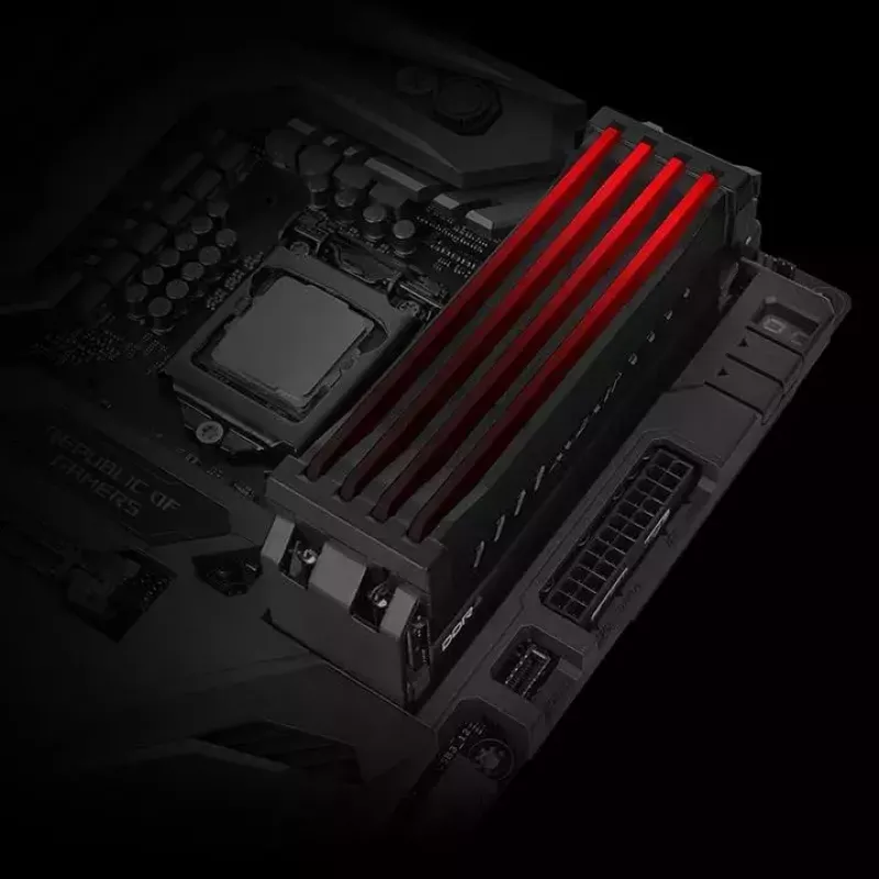 Thermaltake S100 Memory Lighting Kit, μαύρο