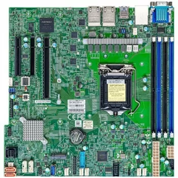 Supermicro - Motherboard X12STH-LN4F - micro ATX - LGA1200 Socket C256 chipset USB 3.2 Gen 1 4 x Gigabit LAN ενσωματωμένα γραφικά