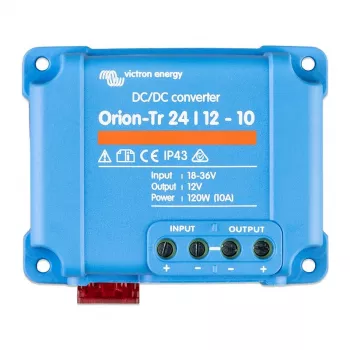 Μετατροπέας DC-DC Victron Energy Orion-Tr 24/12-10 120 W μη απομονωμένος, 24 V σε 12 V, 10 A