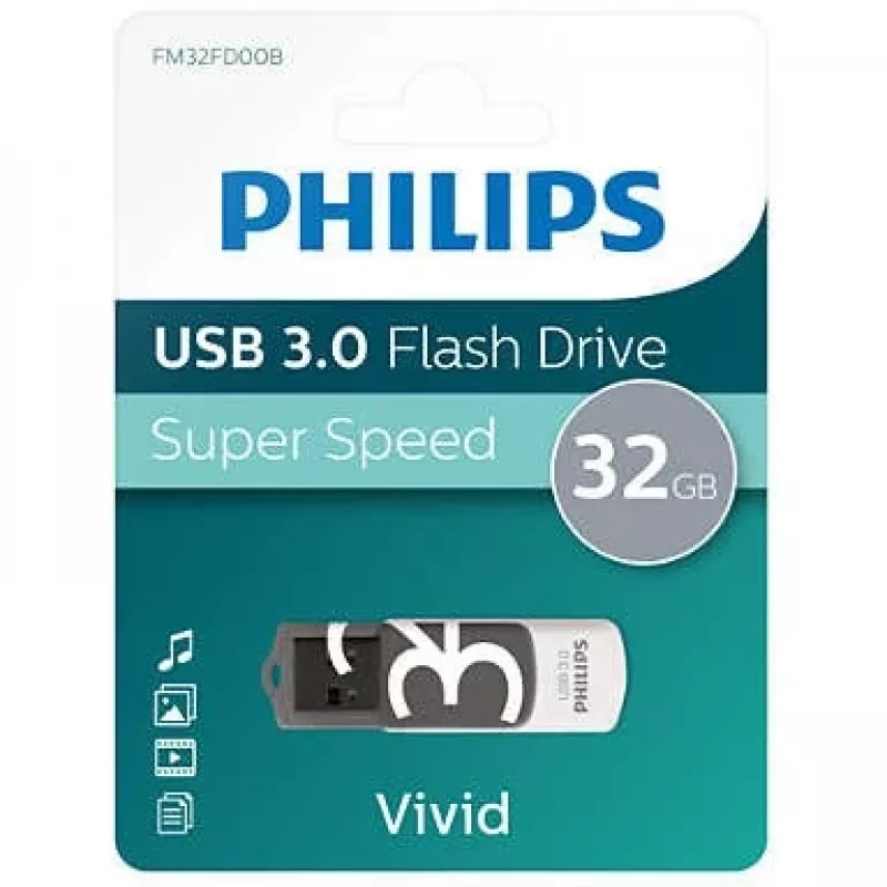 Μονάδα USB flash Philips 32 GB USB Type-A 3.2 Gen 1 FM32FD00B