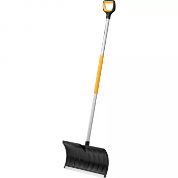 Fiskars 1057179 Φτυάρι/χειροφτυάρι φτυάρι χιονιού μέταλλο μαύρο, πορτοκαλί