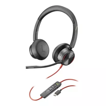 Poly Blackwire 8225 στερεοφωνικό headset – On-Ear – USB-C, ενσύρματο (214407-01)