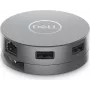 DELL 6-in-1-USB-C-multiport adapter - DA305 - ενσύρματο - USB 3.2 Gen 2 (3.1 Gen 2) Type-C - 10,100,1000 Mbit/s - ασημί - 3840 x 2160 pixel - Dell (5H1R0)