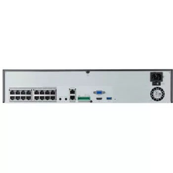 Hanwha XRN-1620SB1 16-κάναλος βίντεο εγγραφής δικτύου 3840x2160