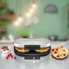 Rommelsbacher WA 1250 Βάφλας 2 βάφλες 1250 W Ασημί
