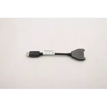 Αντάπτορας DisplayPort σε DVI Lenovo 5C10V06000 — DisplayPort (βύσμα αρσενικό) σε DVI-D (υποδοχή θηλυκή) παθητικό dongle