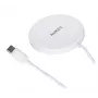 AUEKY Aircore Magnetic LC-A1 Ασύρματος μαγνητικός φορτιστής QI USB-C 15W Λευκό