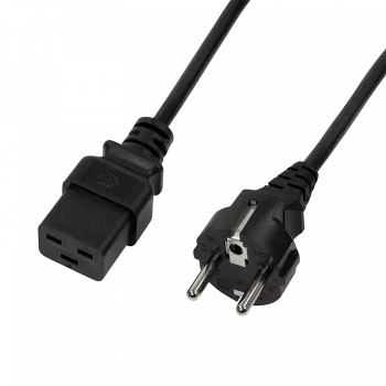 LogiLink CP152 καλώδιο τροφοδοσίας μαύρο 1,8 m CEE7/7 IEC C19 (CP152)